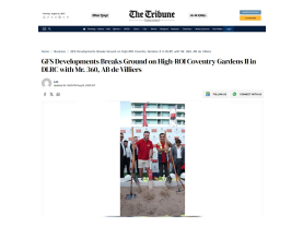 CFS Developments, the globally renowned real estate brand with offices in the USA, Canada, Germany, Turkey, and Saudi Arabia, hosted a momentous groundbreaking ceremony for Coventry Gardens II.